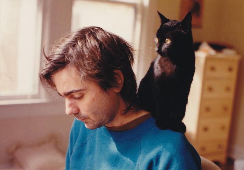 Rick Belden working on Iron Man Family Outing, 1989